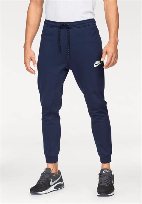 nike joggingbroek blauw heren|Blauw Joggingbroeken en trainingsbroeken .